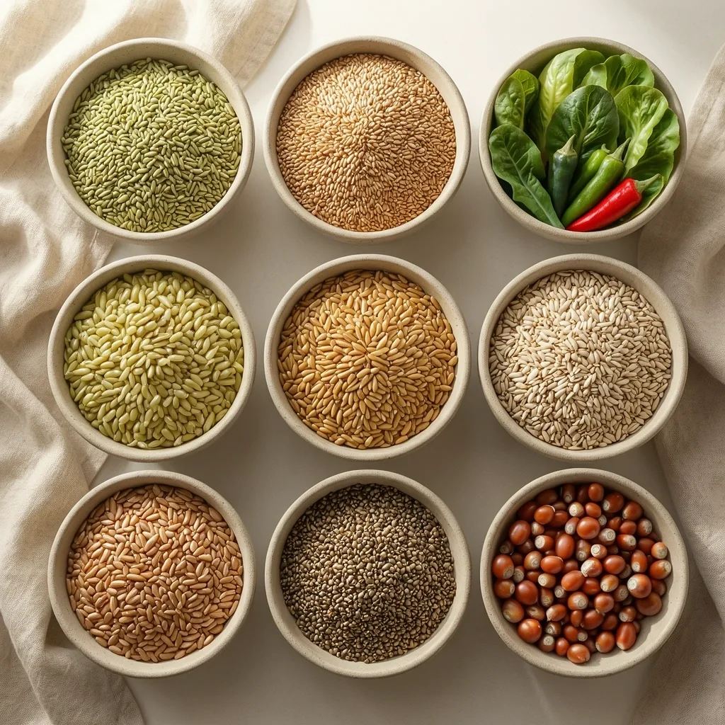 Grains and natural sources